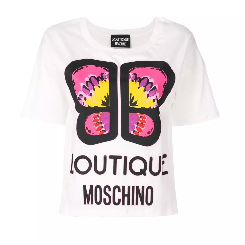 Moschino Logo Print Shirt NWT